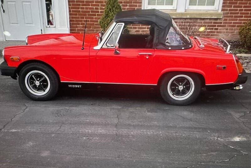1980 MG Midget Convertible thumbnail 3