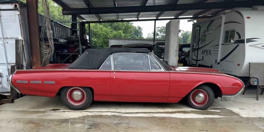 1962 Ford Thunderbird Convertible — photo 1
