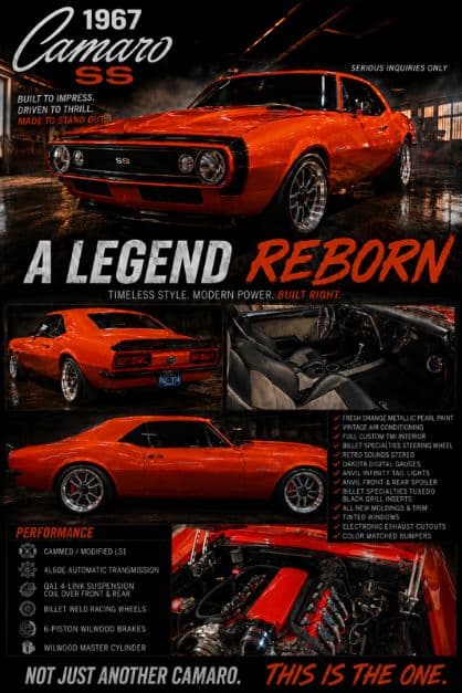 1967 Chevrolet Camaro Super Sport thumbnail 24