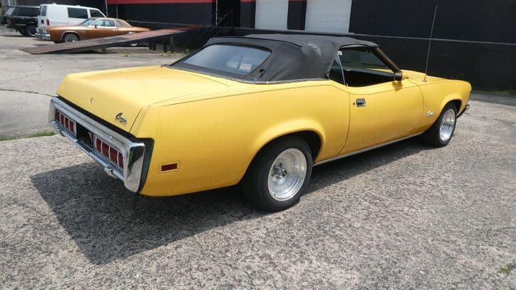 1972 Mercury Cougar Convertible thumbnail 3