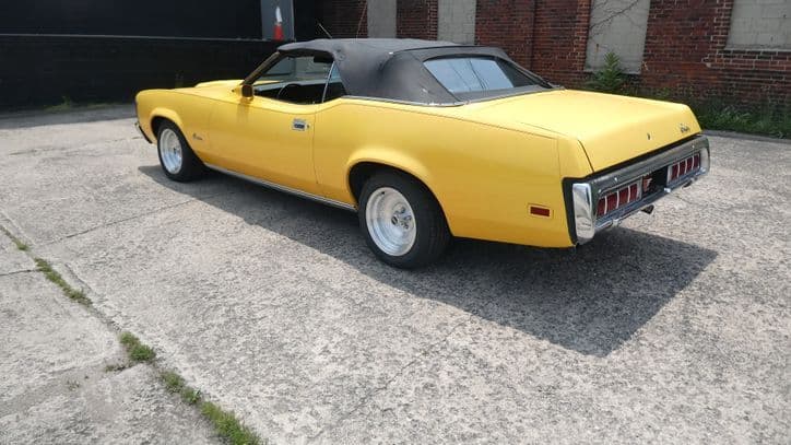 1972 Mercury Cougar Convertible thumbnail 4
