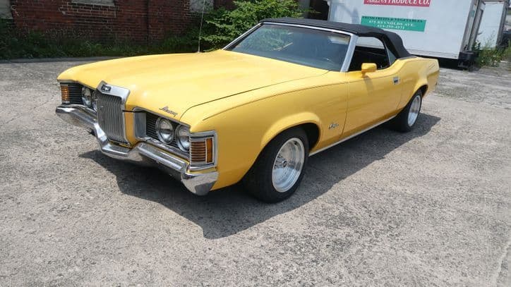 1972 Mercury Cougar Convertible thumbnail 7