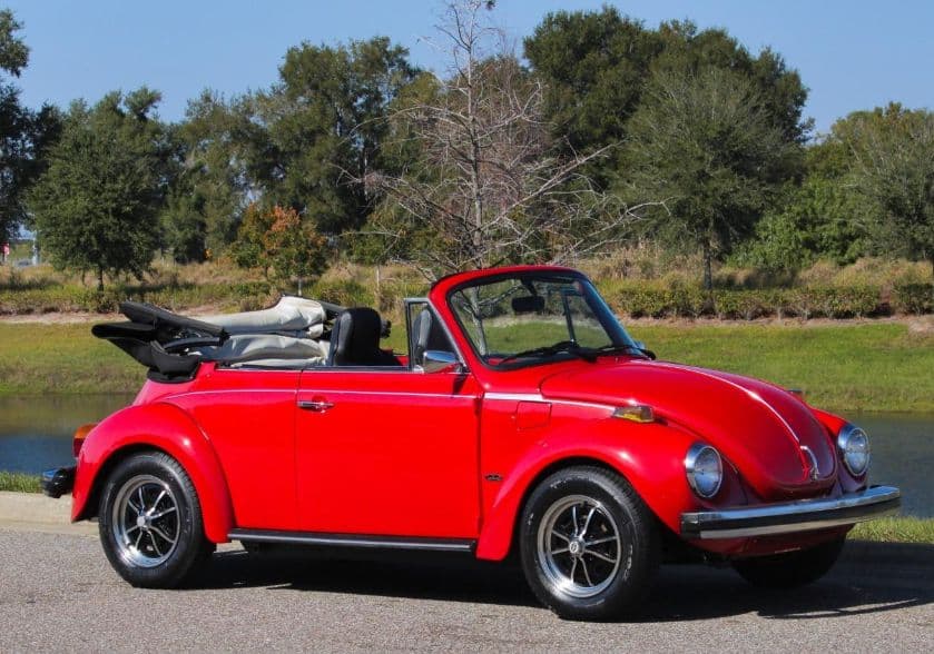 1974 Volkswagen Super Beetle Convertible — photo 1