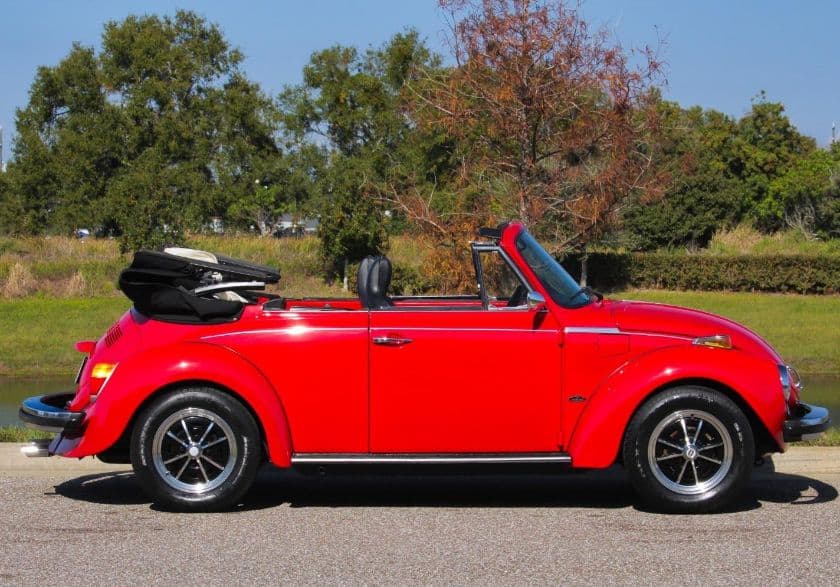 1974 Volkswagen Super Beetle Convertible thumbnail 3