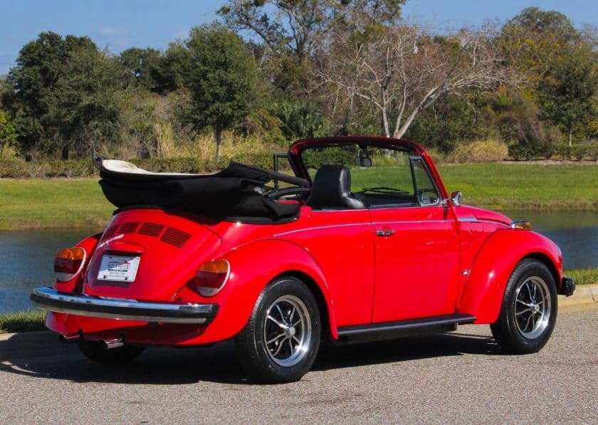 1974 Volkswagen Super Beetle Convertible thumbnail 4