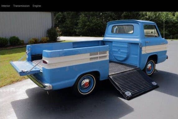 1962 Chevrolet Corvair Rampside — photo 1