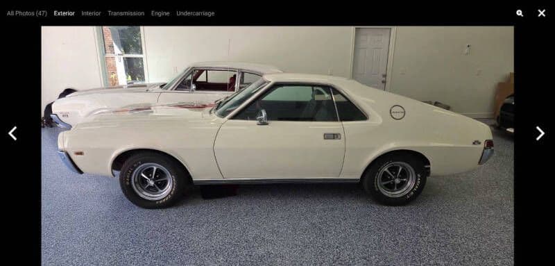 1969 AMC AMX thumbnail 10