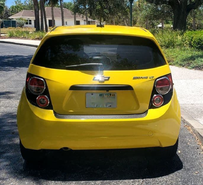 2016 Chevrolet Sonic Limited Edition Rally inspired thumbnail 3