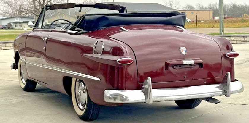 1950 Ford Custom Deluxe Convertible thumbnail 5