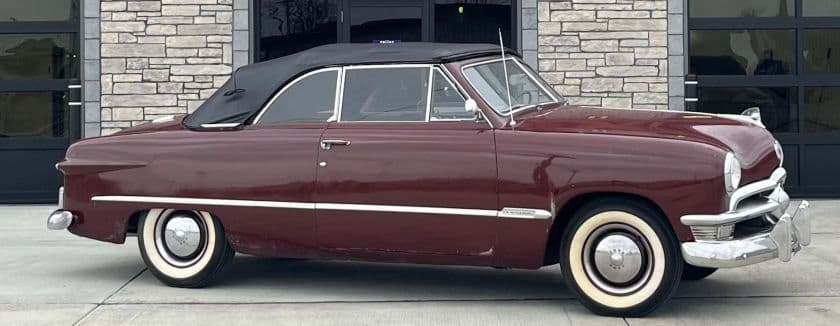 1950 Ford Custom Deluxe Convertible thumbnail 4