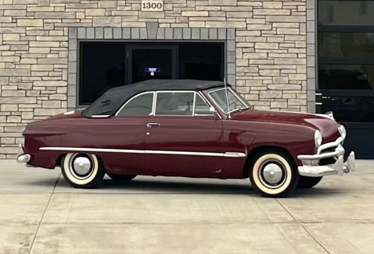 1950 Ford Custom Deluxe Convertible — photo 1