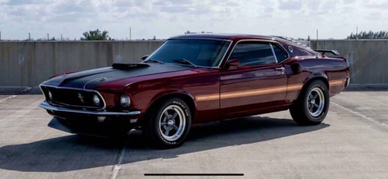 1969 Ford Mustang Mach 1 thumbnail 3