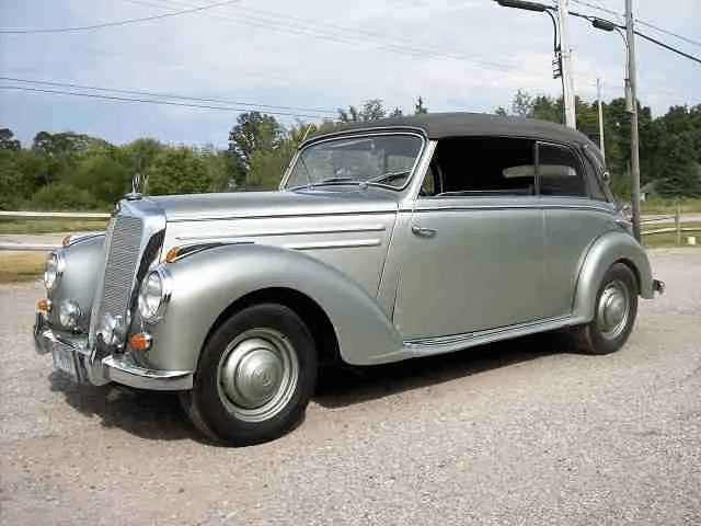 1953 Mercedes 220b