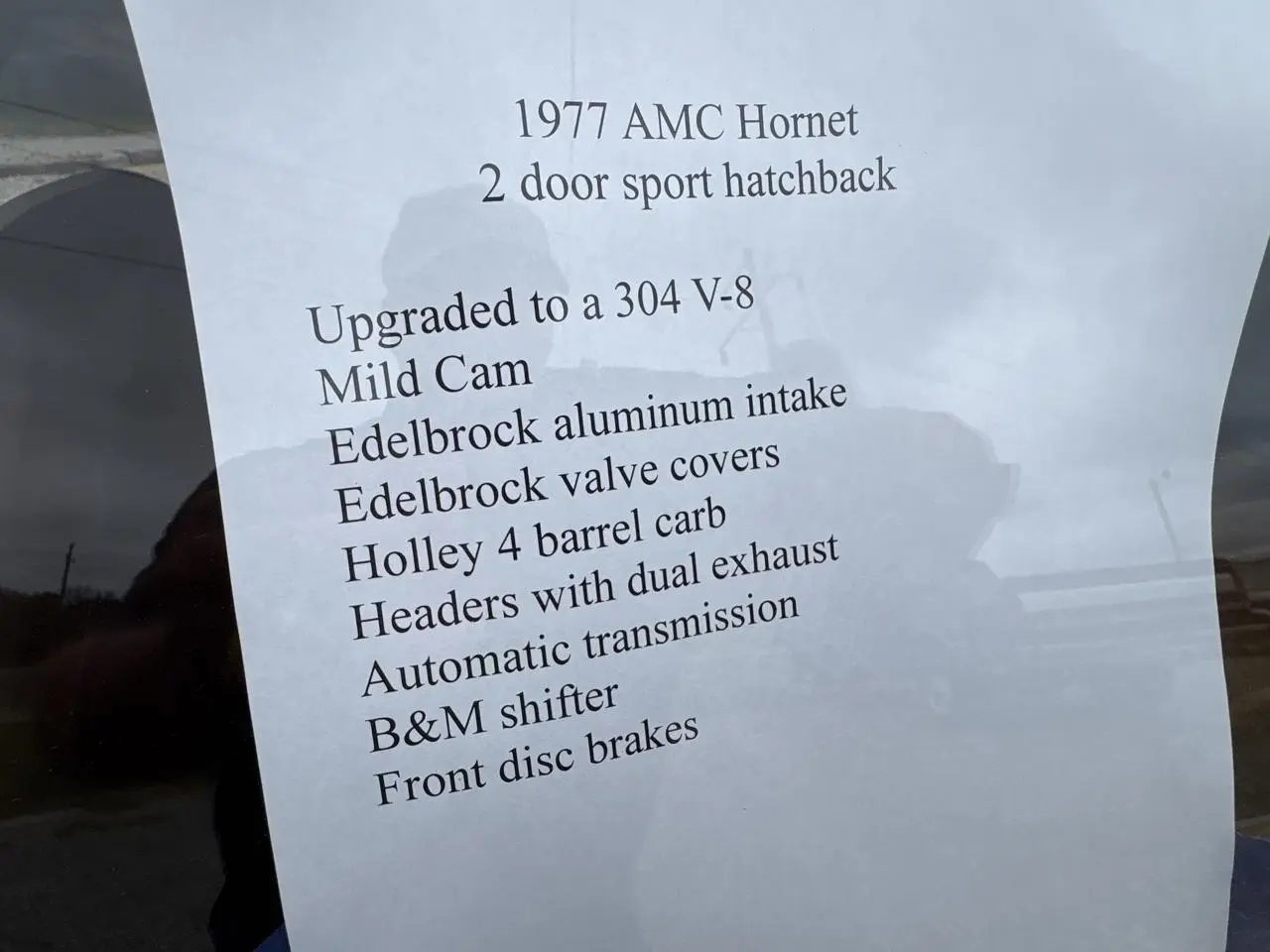 1977 AMC AMX Hornet X — photo 24