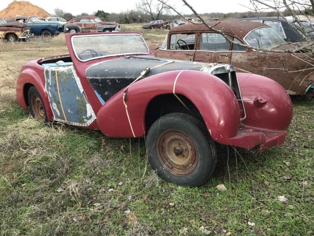 1948 Triumph 1800 Roadster Right Hand Drive — photo 1