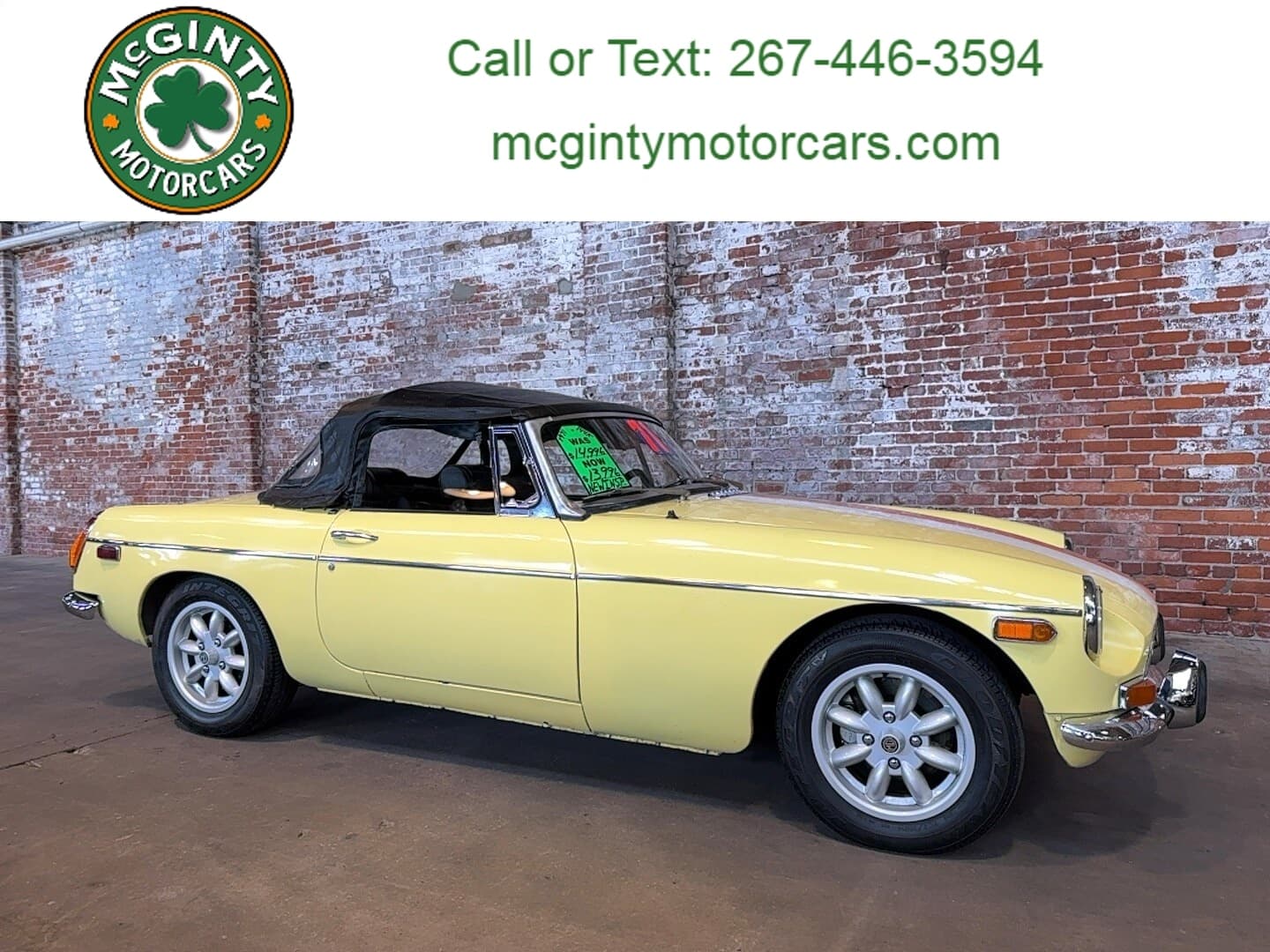 1971 MG MGB Roadster — photo 1