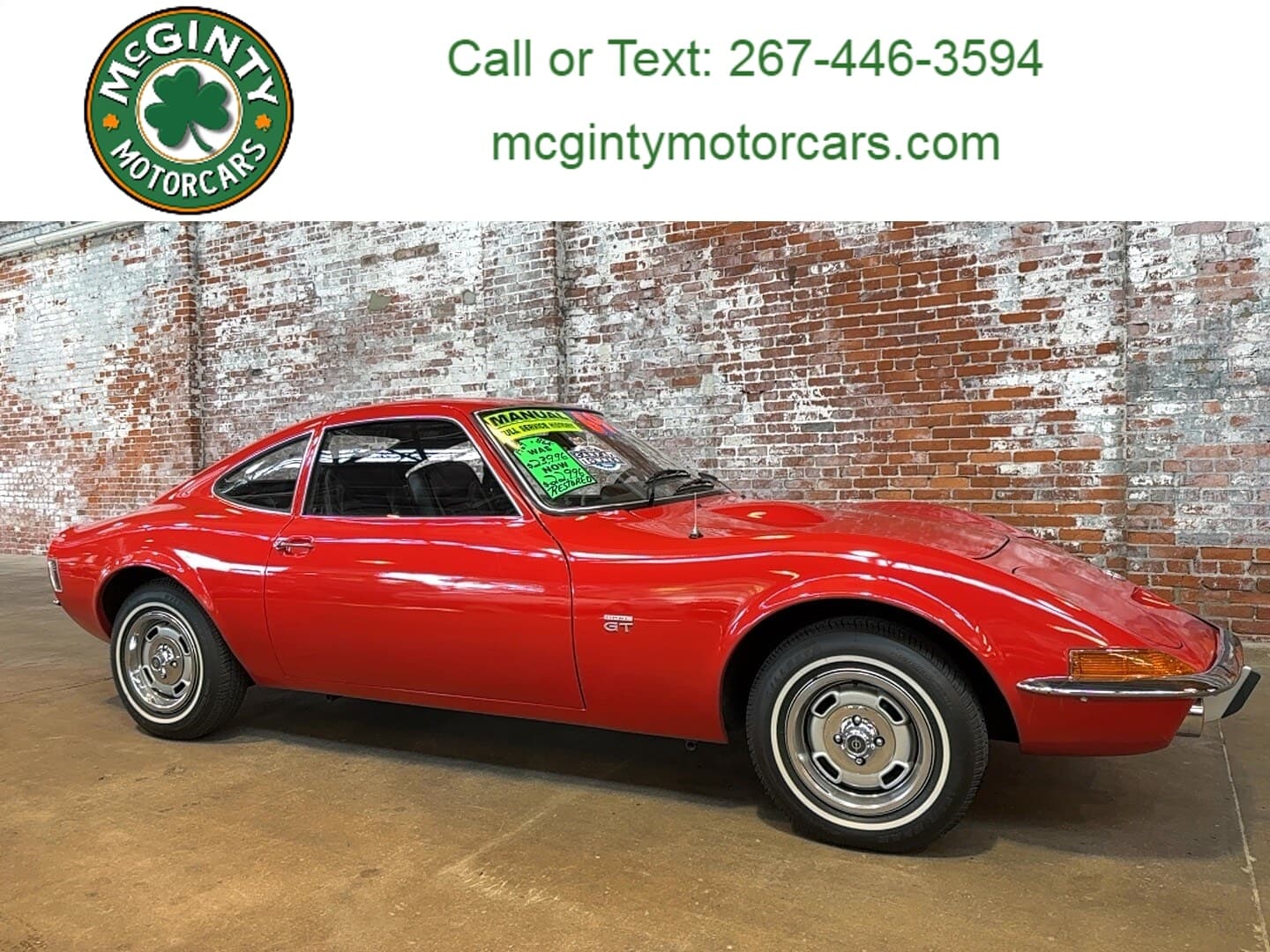 1969 Opel GT β photo 1