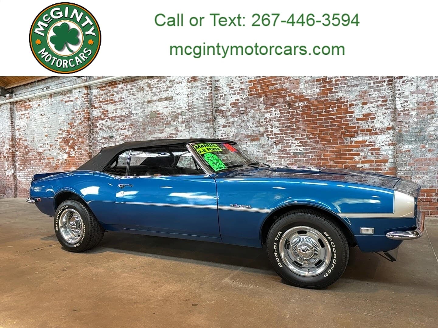 1968 Chevrolet Camaro RS — photo 1