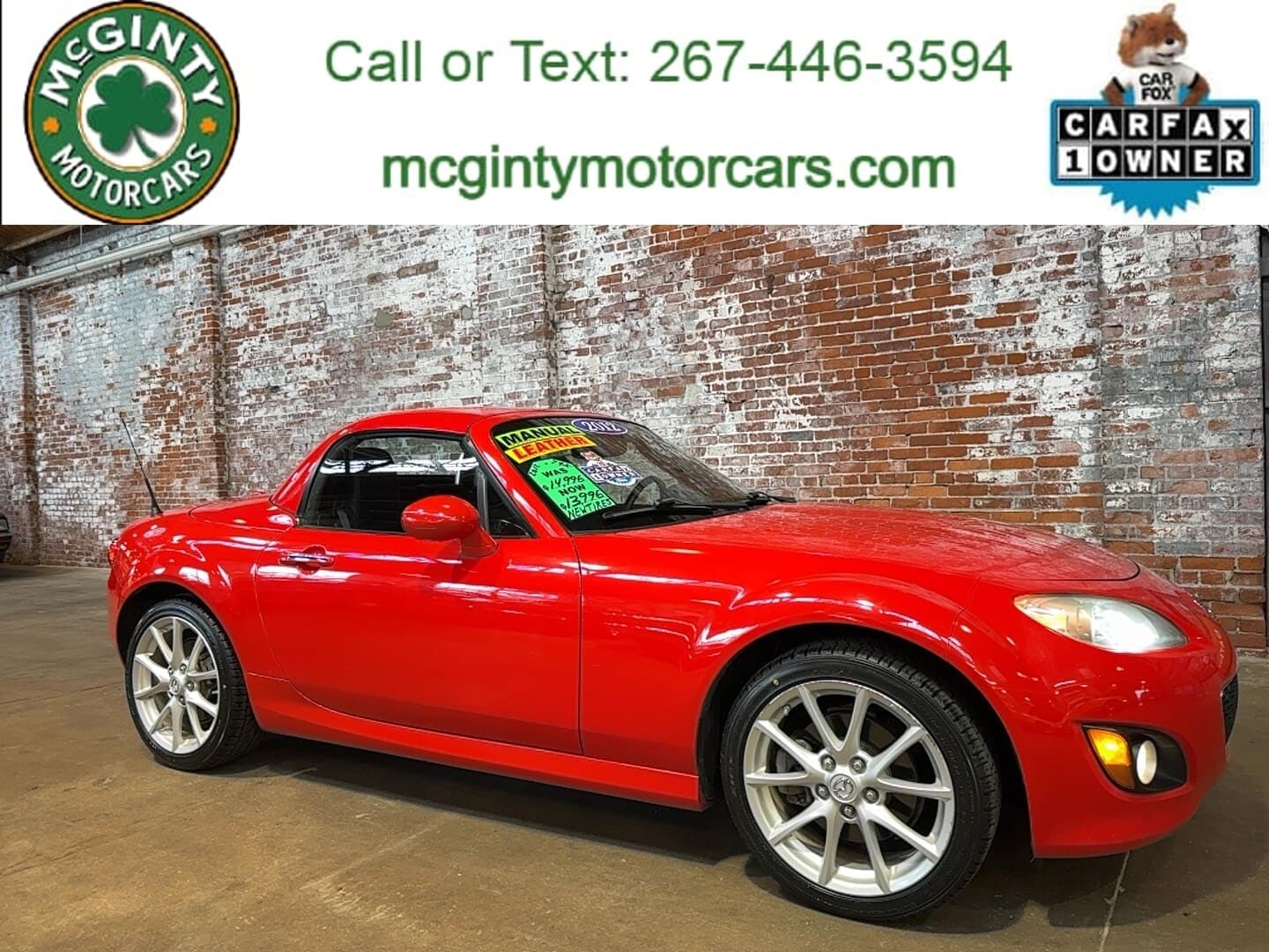 2012 Mazda MX-5 Miata Grand Touring Hard Top
