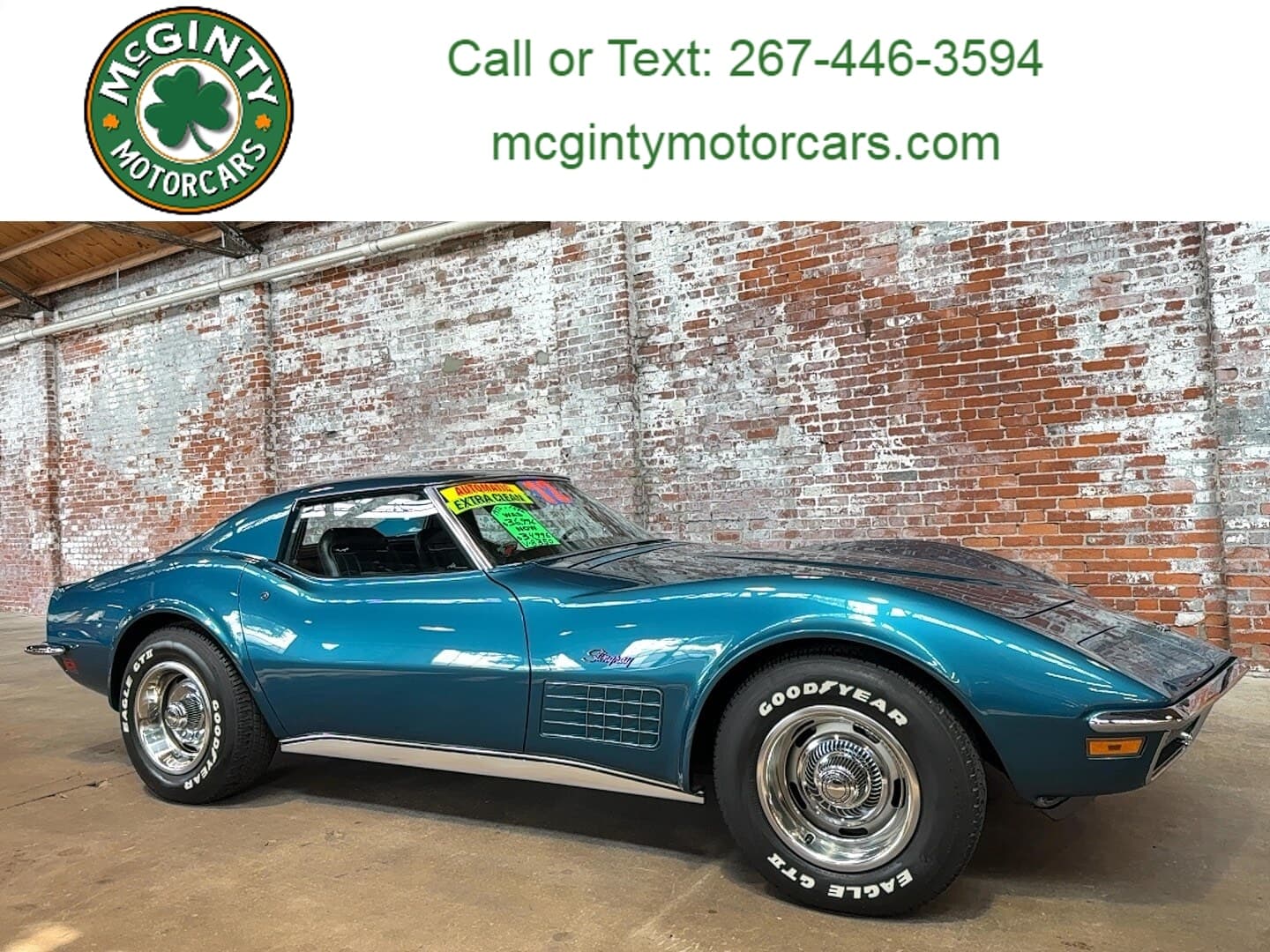 1972 Chevrolet Corvette Stingray — photo 1