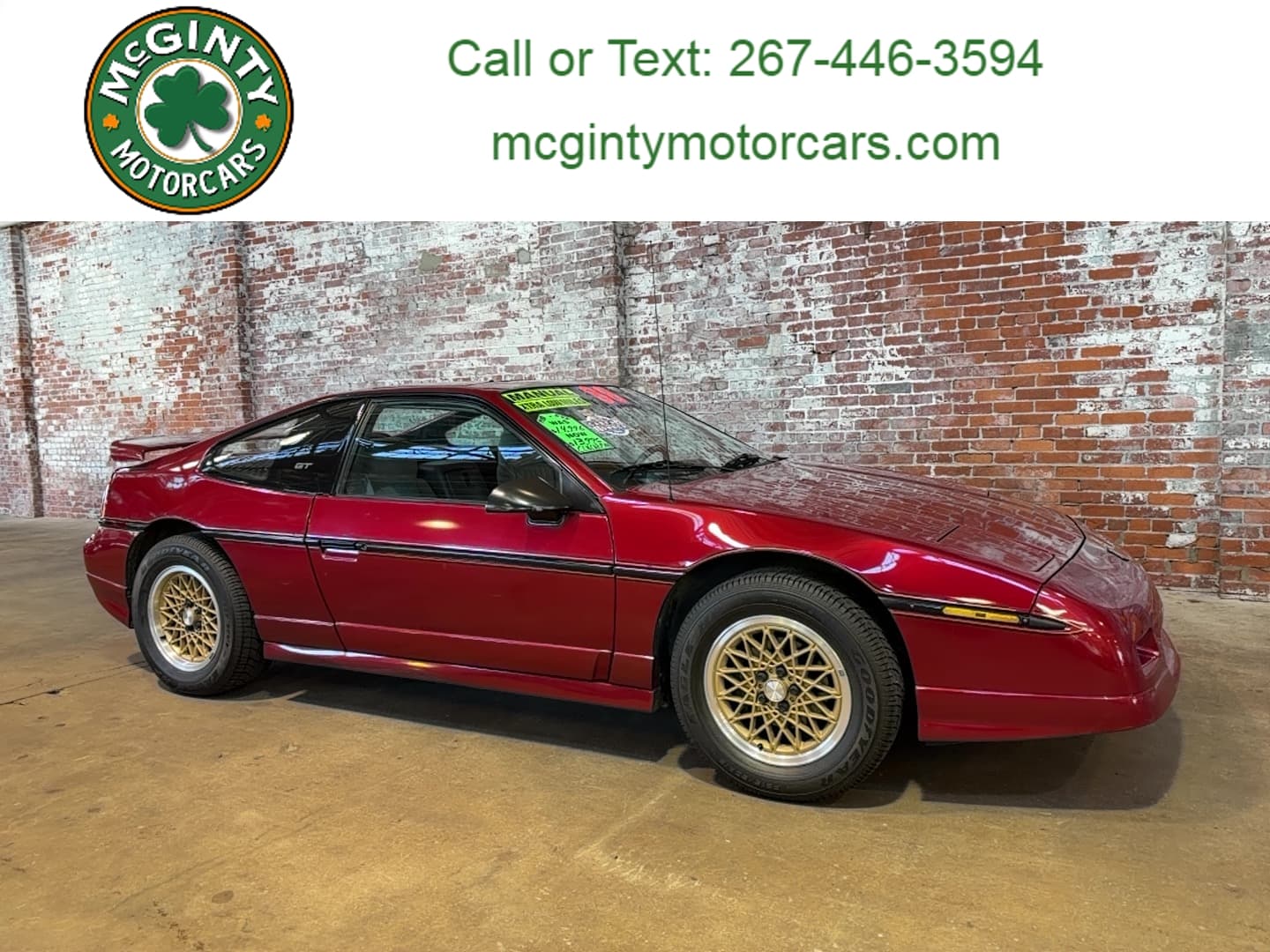 1988 Pontiac Fiero GT