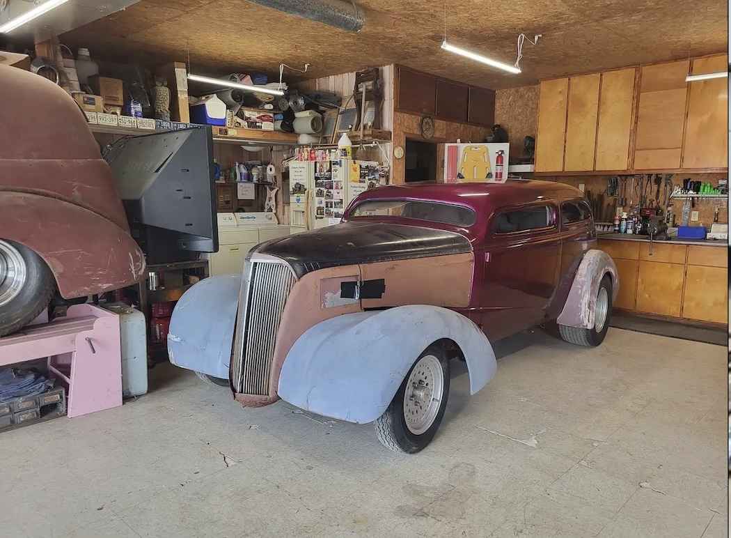1937 Chevrolet Custom Chop Top Sedan β photo 2