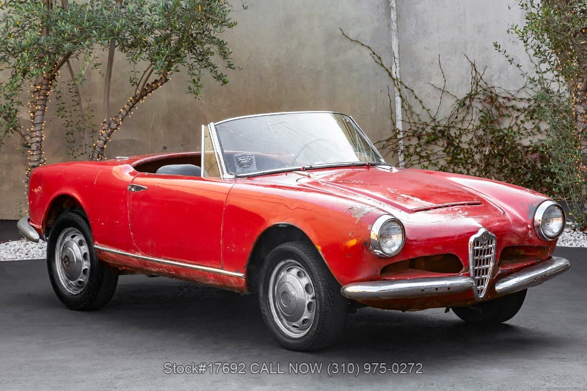1963 Alfa Romeo Giulia 1600 Spider β photo 1