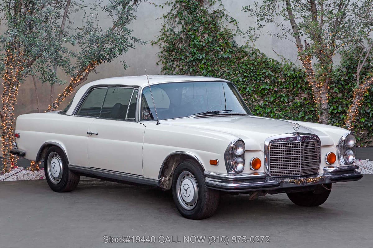 1970 Mercedes 280SE Sunroof Low Grille Coupe — photo 1