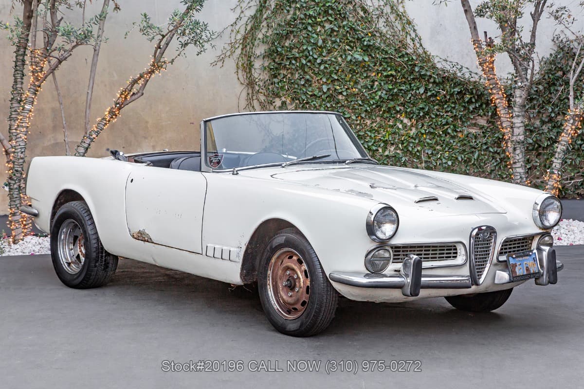 1962 Alfa Romeo 2000 Spider — photo 1