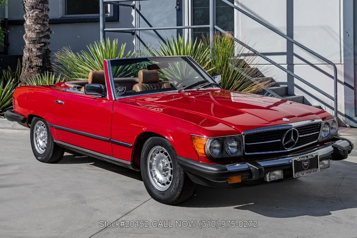 1985 Mercedes 380SL with 2 tops — photo 1