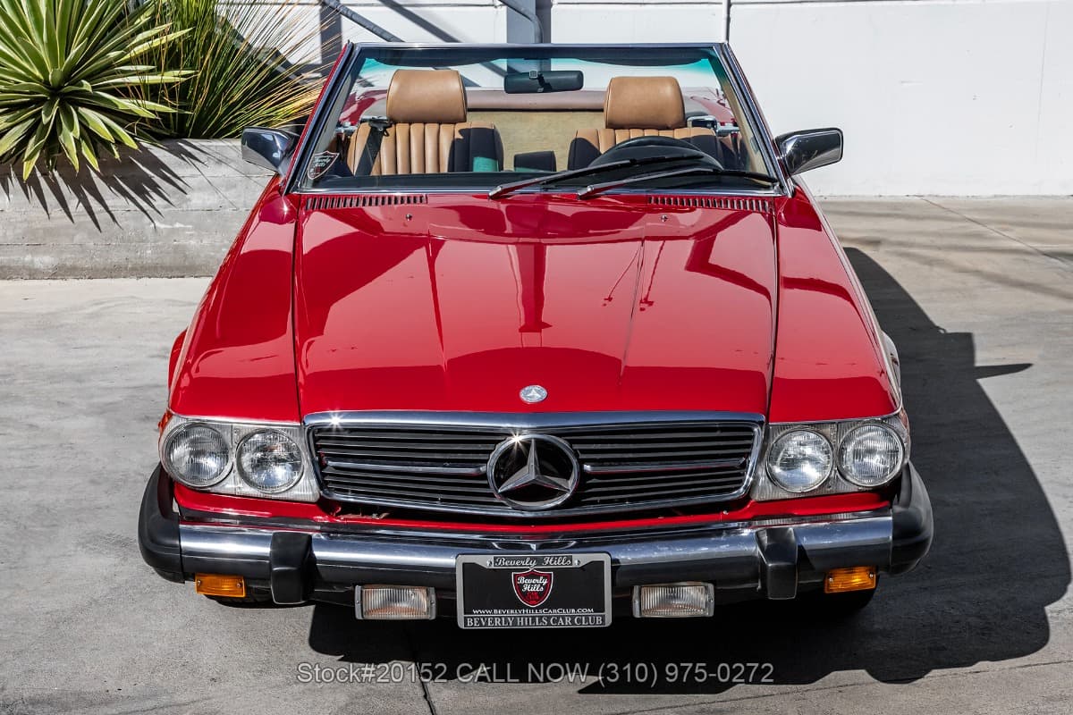 1985 Mercedes 380SL with 2 tops — photo 2