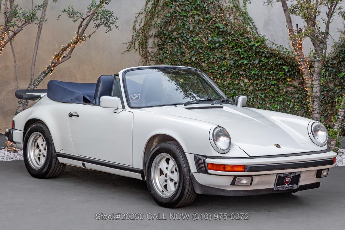 1988 Porsche Carrera Cabriolet — photo 1
