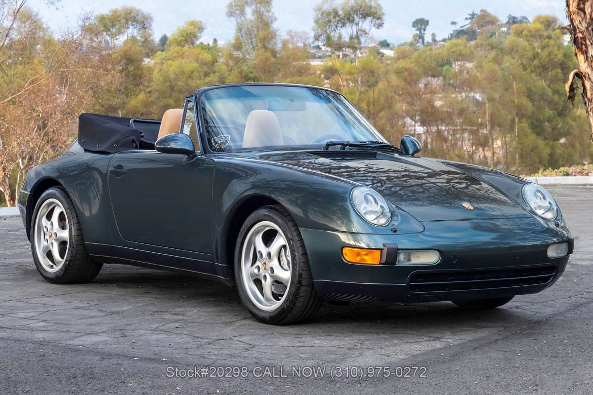1995 Porsche 993 Carrera 4 Cabriolet 6-Speed — photo 1
