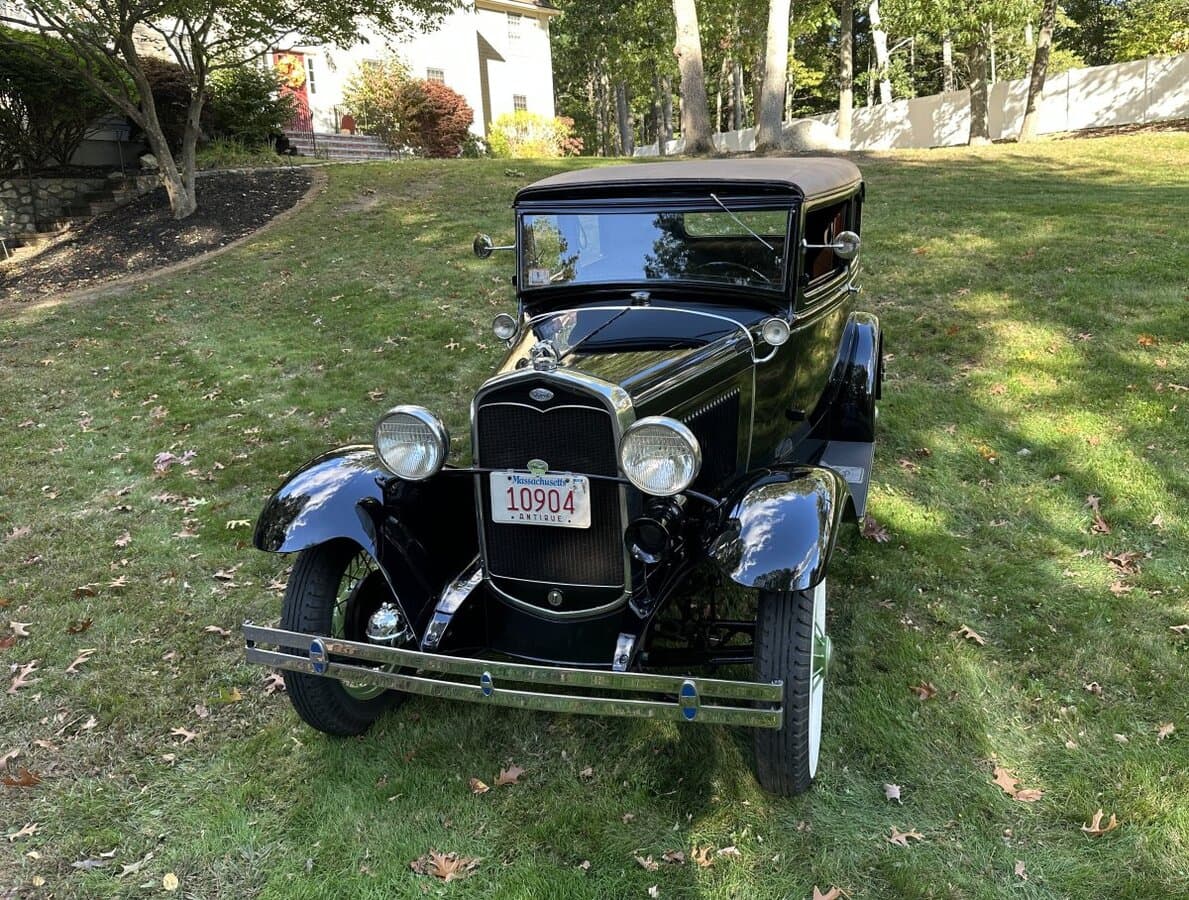 1931 Ford Model A Victoria Leatherback — photo 2