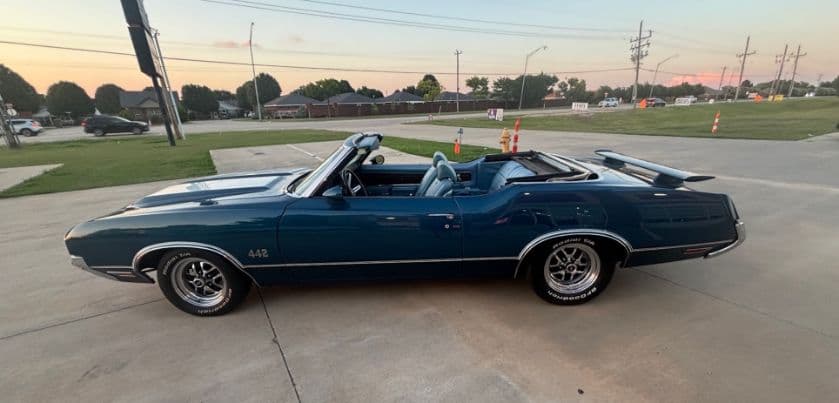 1970 Oldsmobile 442 Convertible — photo 2