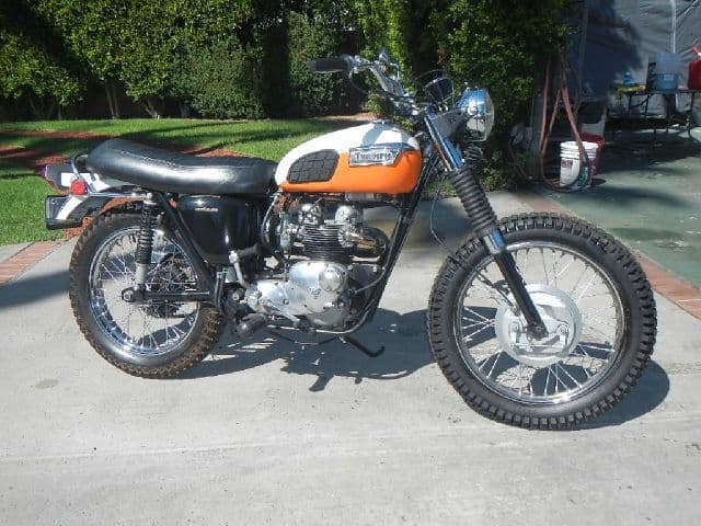 1971 Triumph T100 — photo 1